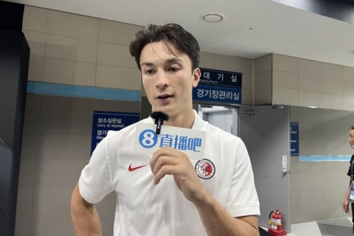 在现场|采访安永佳：日本亚洲最强也是世界劲旅 很开心进球